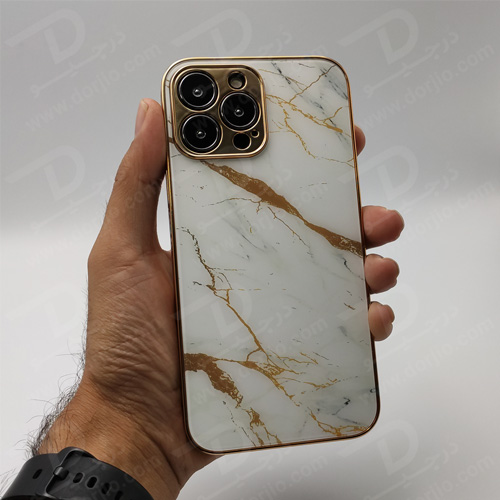 گارد طرح دار پشت گلس iPhone 13 Pro مارک GKK - کد 7