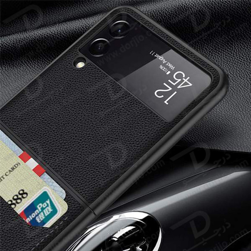 گارد چرمی سامسونگ Galaxy Z Flip3 مارک GKK