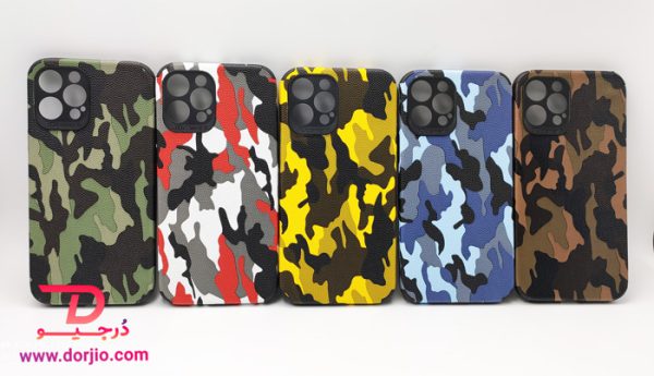 گارد ژله ای طرح چریکی iPhone 12 Pro Max