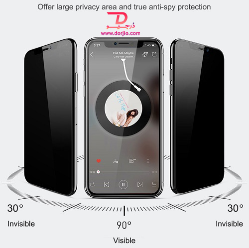 گلس محافظ Privacy مارک لیتو iPhone 13 Pro