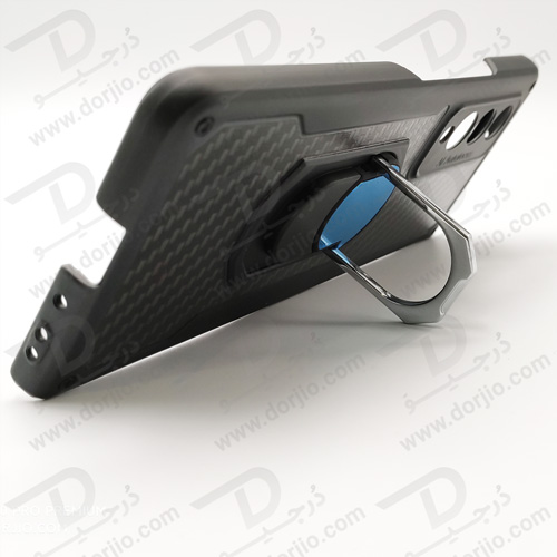 قاب محافظ کربنی + استند سامسونگ Galaxy Z Fold3 مارک GKK