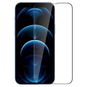 گلس HD تمام صفحه نیلکین iPhone 13 Mini به همراه محافظ دوربین
