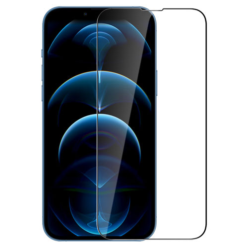 گلس HD تمام صفحه نیلکین iPhone 13 Mini به همراه محافظ دوربین