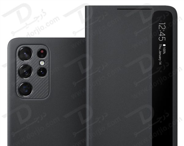 فلیپ کاور هوشمند با قلم برای گوشی سامسونگ Galaxy S21 Ultra