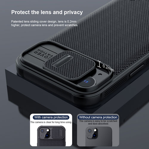 قاب محافظ مگنتی نیلکین Textured Pro Magnetic Case iPhone 13