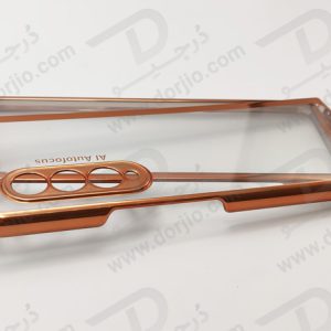 کریستال کاور شفاف فریم طلایی سامسونگ Galaxy Z Fold3 مارک GKK