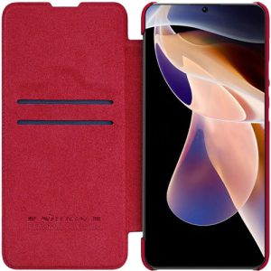 کیف چرمی نیلکین شیائومی Qin Leather Redmi Note 11 Pro Plus