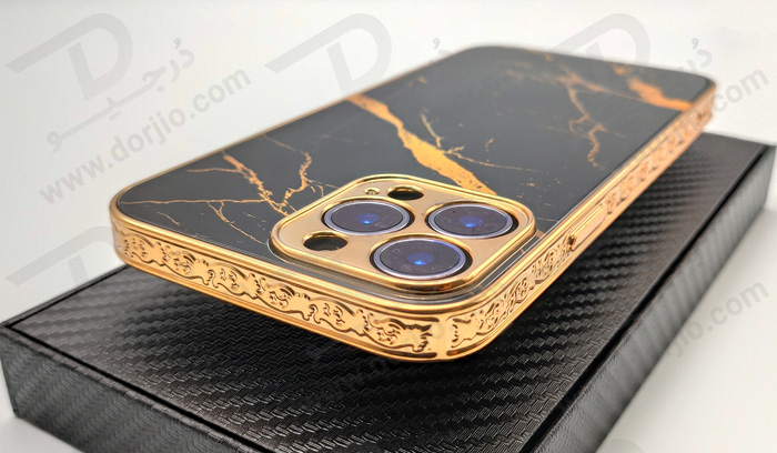 گارد طرح دار پشت گلس iPhone 13 Pro Max مارک GKK - Dorjio