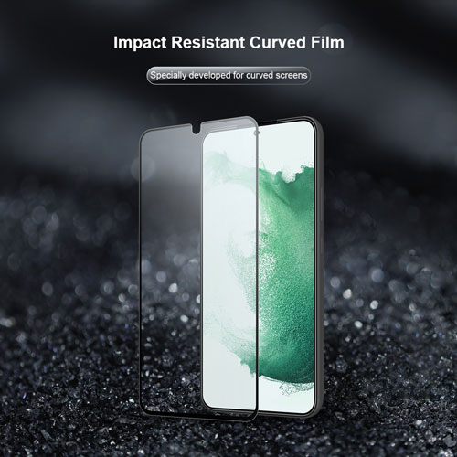 گلس محافظ منحنی نیلکین سامسونگ Impact Resistant Curved Galaxy S22 Plus