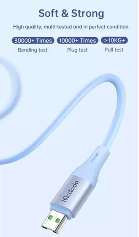 خرید کابل 1.2 متری Micro USB مک دودو مدل Mcdodo CA-185