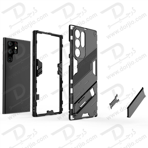 گارد ضد ضربه استند دار سامسونگ Galaxy S22 Ultra