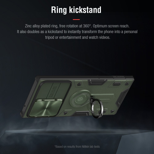 گارد ضد ضربه رینگی سامسونگ CamShield Armor Case Galaxy S22 Ultra