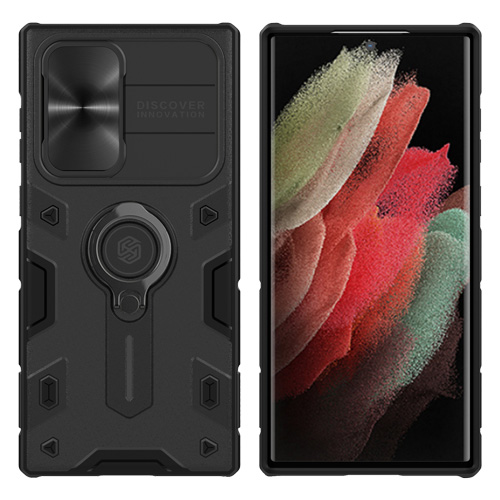 گارد ضد ضربه رینگی سامسونگ CamShield Armor Case Galaxy S22 Ultra