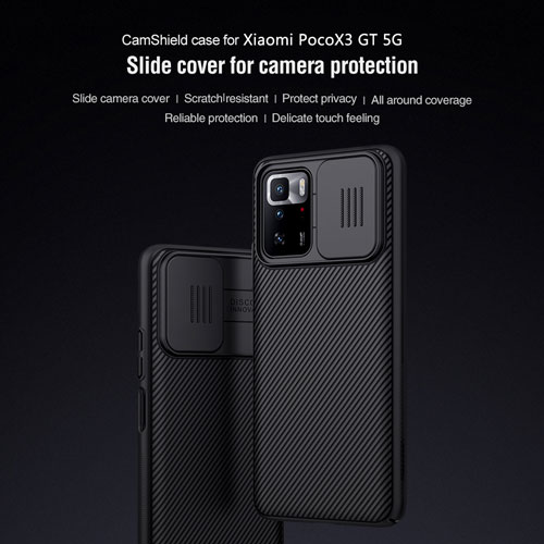گارد محافظ نیلکین شیائومی Camshield Case Poco X3 GT