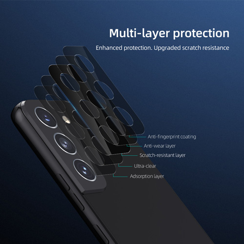گلس دوربین نیلکین سامسونگ InvisiFilm Galaxy S22