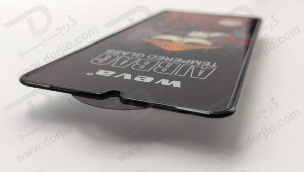 گلس شفاف ایربگ دار سامسونگ Galaxy A31 مارک Weva