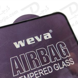 گلس شفاف ایربگ دار سامسونگ Galaxy A32 4G مارک Weva