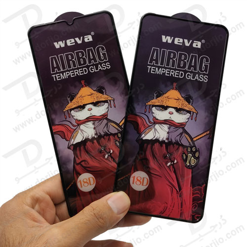 گلس شفاف ایربگ دار شیائومی Poco X3 Pro-X3 NFC مارک Weva