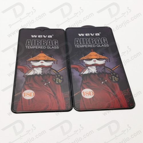 گلس شفاف ایربگ دار شیائومی Poco X3 Pro-X3 NFC مارک Weva