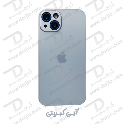 گارد سیلیکونی پشت گلس مات iPhone 13