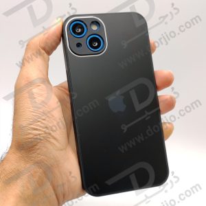 گارد سیلیکونی پشت گلس مات iPhone 13