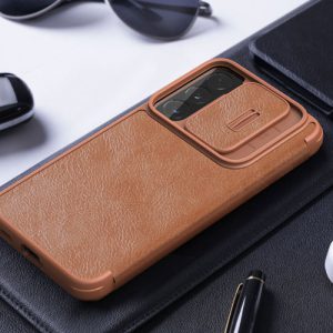 کیف چرمی نیلکین سامسونگ Qin Pro Leather Case Galaxy S22 Plus