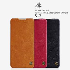 کیف چرمی نیلکین شیائومی Qin Leather Case Redmi Note 11 5G-11T 5G