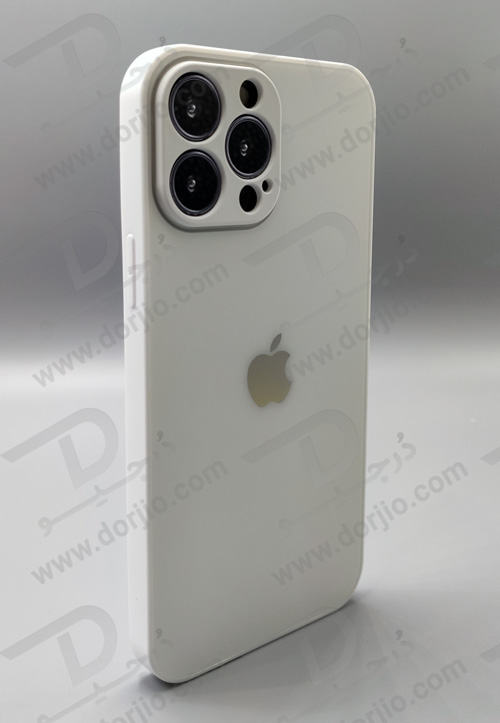 گارد سیلیکونی پشت گلس مات iPhone 13 Pro Max