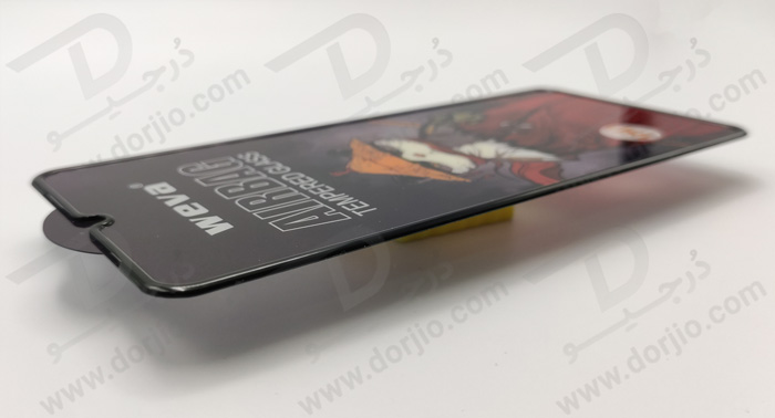 گلس شفاف ایربگ دار سامسونگ Galaxy A71 مارک Weva