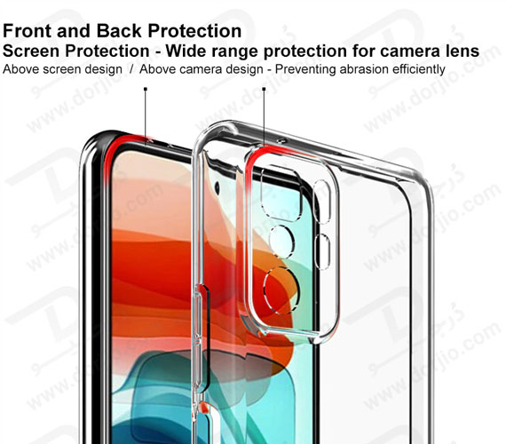 کاور کریستالی با فریم ژله‌ ای شیائومی Poco X3 GT