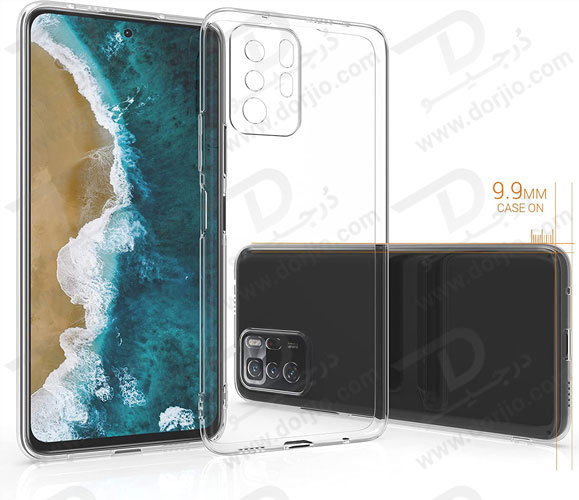 کاور کریستالی با فریم ژله‌ ای شیائومی Poco X3 GT