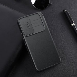 کیف نیلکین (چرم + پارچه) سامسونگ Qin Pro Leather Case Galaxy S22