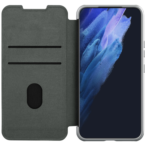 کیف نیلکین (چرم + پارچه) سامسونگ Qin Pro Leather Case Galaxy S22