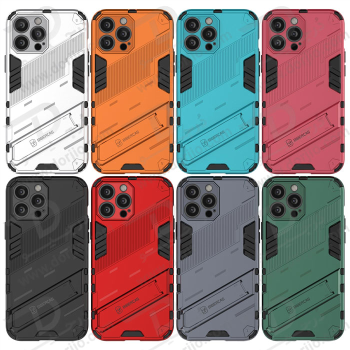 گارد ضد ضربه استند دار iPhone 13 Pro مارک BIBERCASE