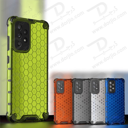 گارد ضد ضربه هیبریدی سامسونگ Galaxy A72 مدل Honeycomb