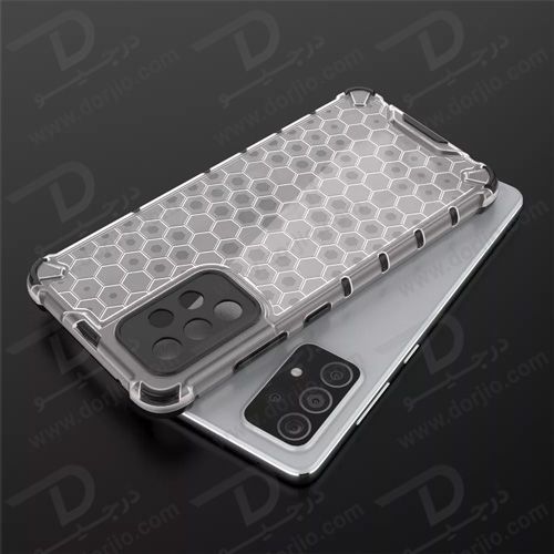 گارد ضد ضربه هیبریدی سامسونگ Galaxy A72 مدل Honeycomb
