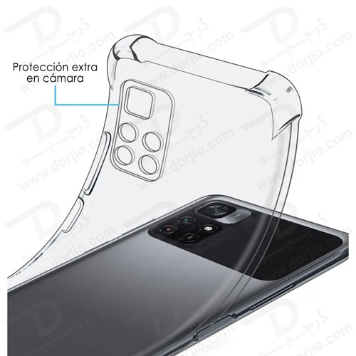 گارد ژله ای شفاف ضد ضربه فول کاور شیائومی Poco M4 Pro