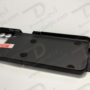 فلیپ کیس مشکی سامسونگ Galaxy Z Flip 3 مارک GKK با بند چرمی - کد 3