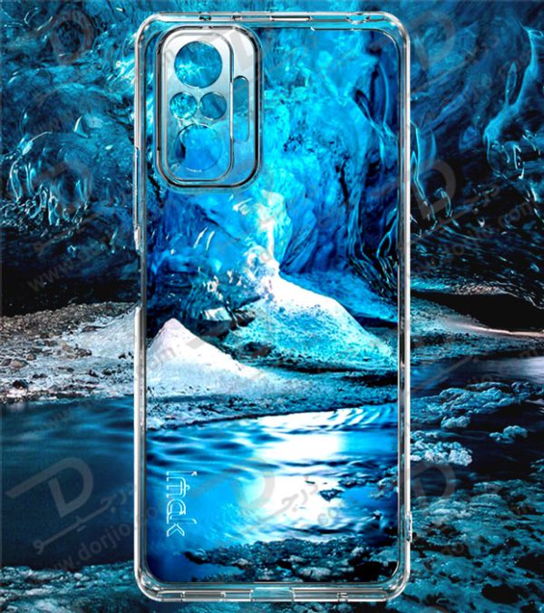 کاور کریستالی با فریم ژله‌ ای شیائومی Redmi Note 10 Pro-Note 10 Pro Max