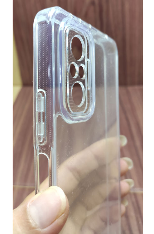 کاور کریستالی با فریم ژله‌ ای شیائومی Redmi Note 10 Pro-Note 10 Pro Max