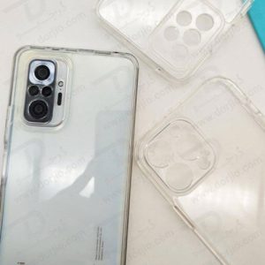 کاور کریستالی با فریم ژله‌ ای شیائومی Redmi Note 10 Pro-Note 10 Pro Max