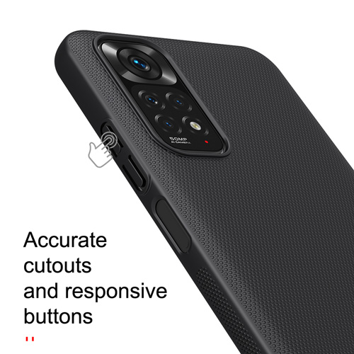 قاب محافظ نیلکین شیائومی Super Frosted Shield Redmi Note 11 4G-Note 11S
