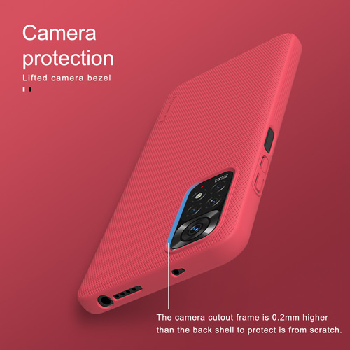 قاب محافظ نیلکین شیائومی Super Frosted Shield Redmi Note 11 4G-Note 11S
