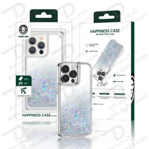 قاب محافظ اکلیلی iPhone 13 Pro مدل Green Lion 3D Glitter Resin