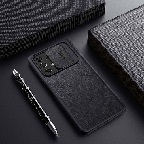 کیف چرمی نیلکین سامسونگ Qin Pro Leather Case Galaxy A73 5G