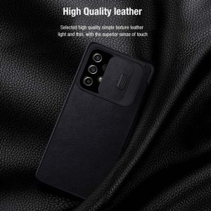 کیف چرمی نیلکین سامسونگ Qin Pro Leather Case Galaxy A73 5G