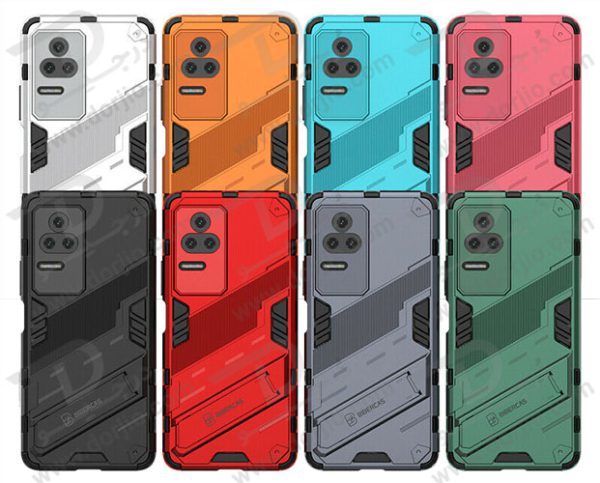 گارد ضد ضربه استند دار شیائومی Redmi K40S مارک BIBERCAS