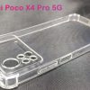 گارد ژله ای شفاف بامپر دار با پوشش دوربین شیائومی Poco X4 Pro 5G