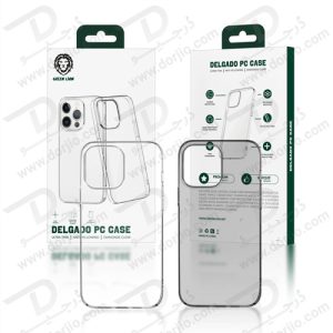 قاب کریستالی شفاف iPhone 13 Pro مدل Green Lion Delgado PC