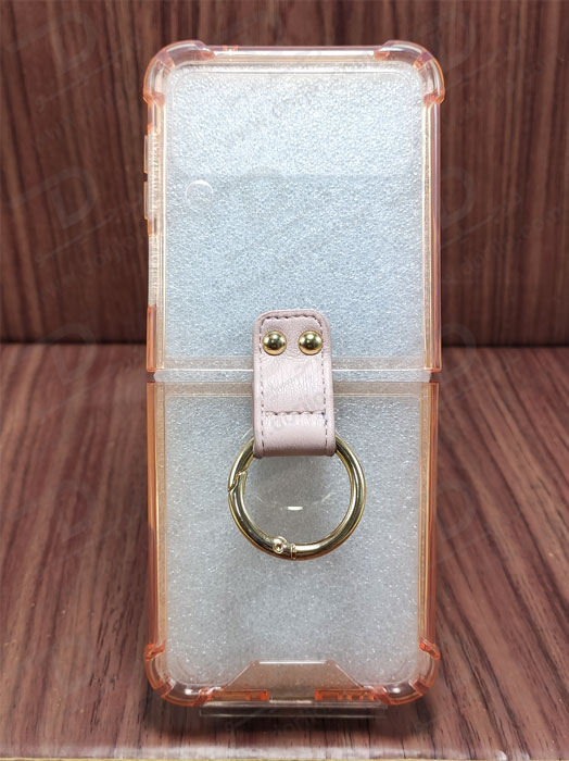 قاب کریستالی فریم ژله‌ ای سامسونگ Galaxy Z Flip3 مارک GKK مدل اولترا رینگ